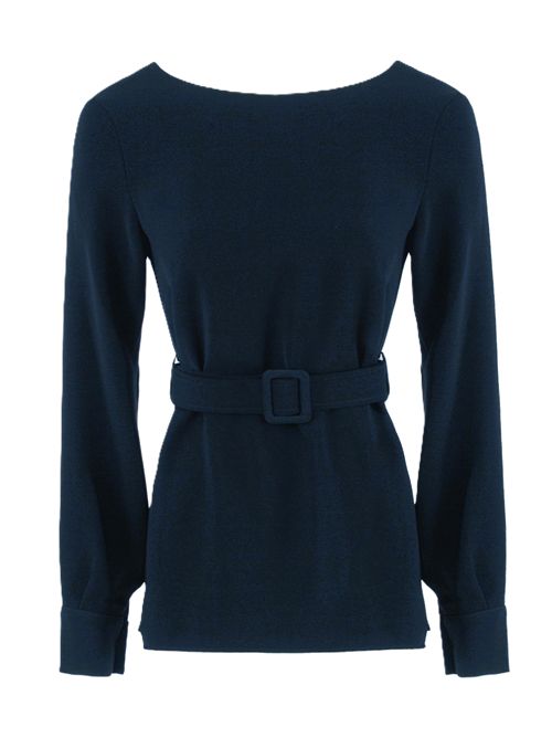 Blusa Poker P.a.r.o.s.h blu P.a.r.o.s.h. | D312468POKERBLU