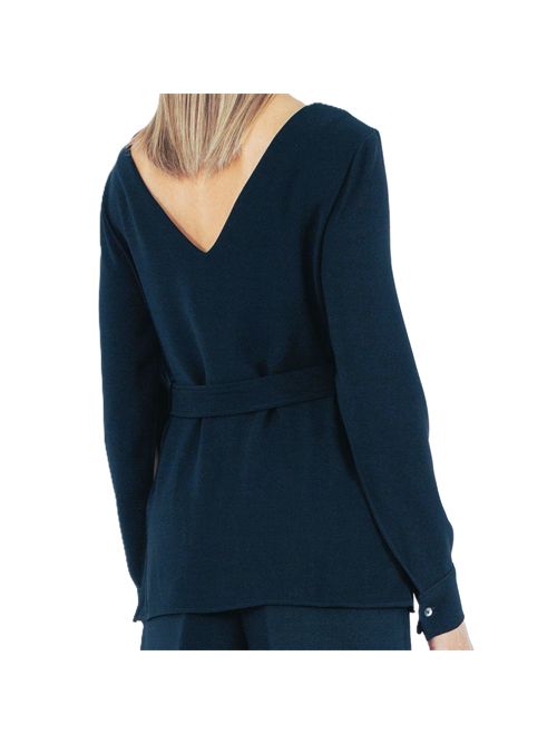 Blusa Poker P.a.r.o.s.h blu P.a.r.o.s.h. | D312468POKERBLU