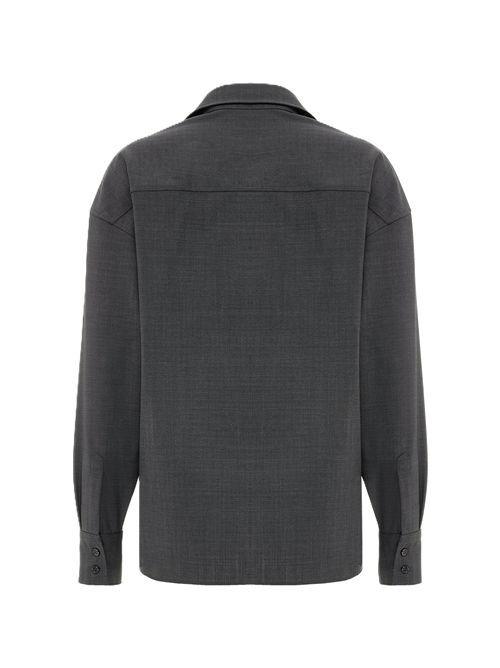 Blusa camicia Philosophy grigio Philosophy | 242C_020971260509