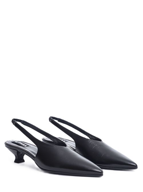 DÉCOLLETÉ IN PELLE 'EROS' mules Alohas Alohas | S100567-01BLACK