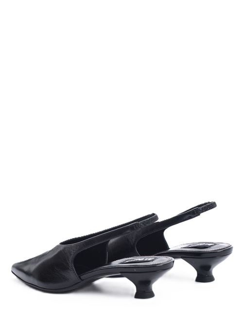 DÉCOLLETÉ IN PELLE 'EROS' mules Alohas Alohas | S100567-01BLACK