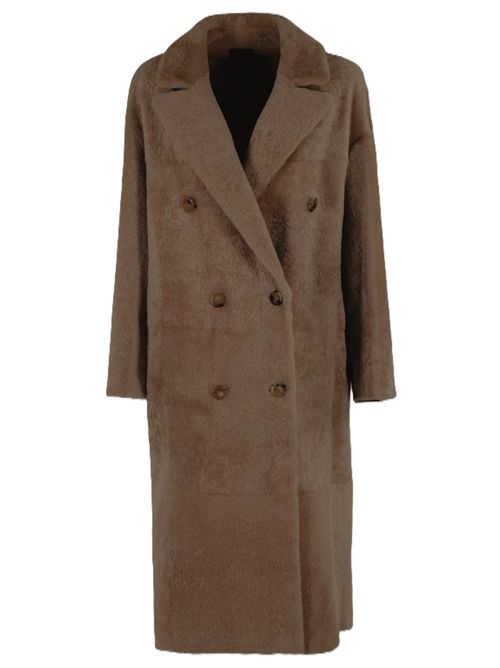 Pelliccia Light Astrakhan Sabbia Blancha Blancha | 25170-302BROWN