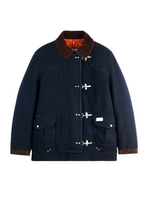 4 Ganci in panno di Lana Délavé - Fay Archive Fay | MAM1351148LXQ1U808