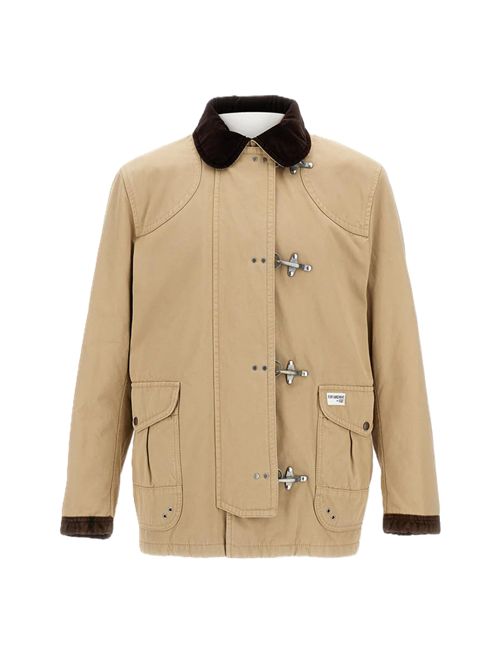 Fay GIACCA  4 GANCI beige Fay | MAM1351148LXQ2C003