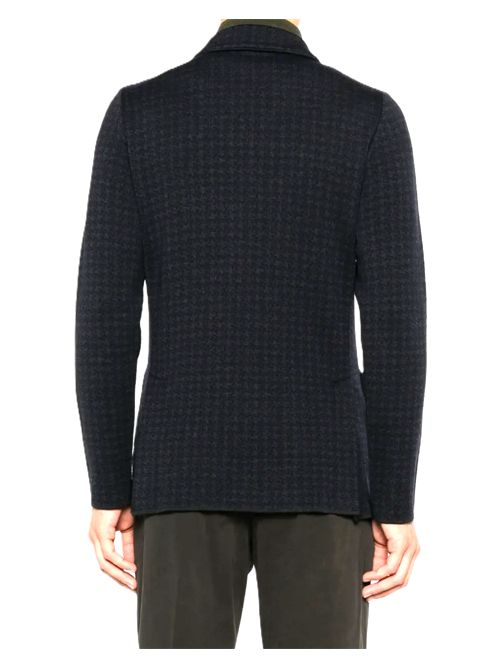 Lardini Giacca maglia doppiopetto con motivo pied-de-poule Lardini | CNLJM57AA65002850GR