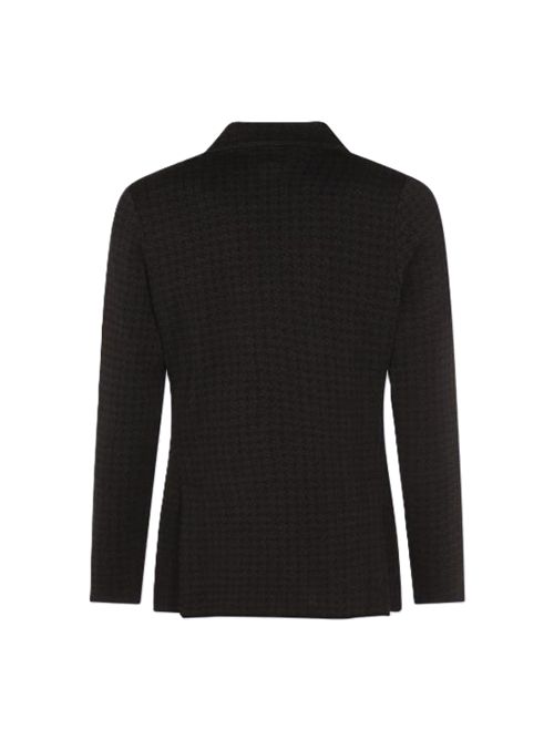 Lardini Giacca maglia doppiopetto con motivo pied-de-poule Lardini | CNLJM57AA65002930NE