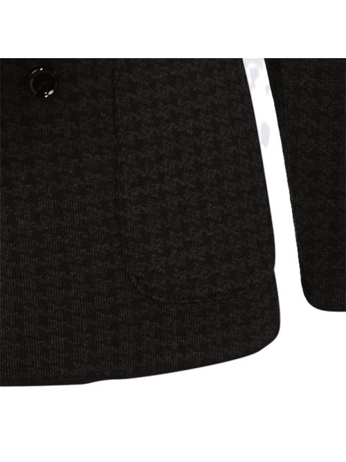 Lardini Giacca maglia doppiopetto con motivo pied-de-poule Lardini | CNLJM57AA65002930NE