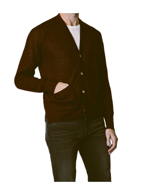 cardigan raglan MA'RY'YA Maryya | YRK041C8BROWN