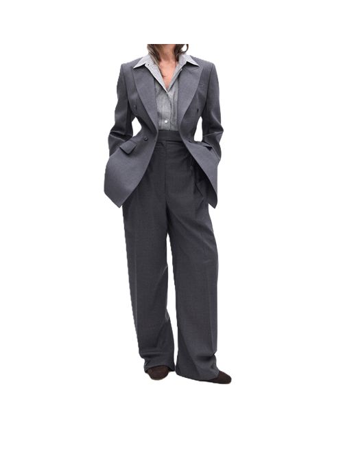 high-waist tailored trousers Rohè ROHE | 417-30-177021_300