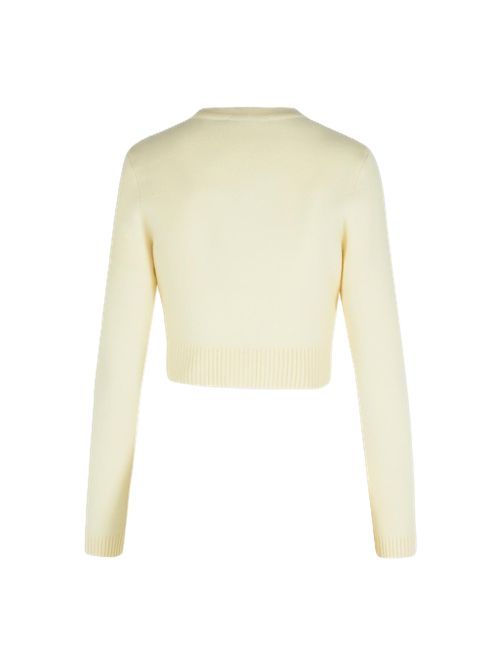 SELF PORTRAIT CREAM WOOL KNIT CARDIGAN SELF-PORTRAIT | 018C-CCREAM