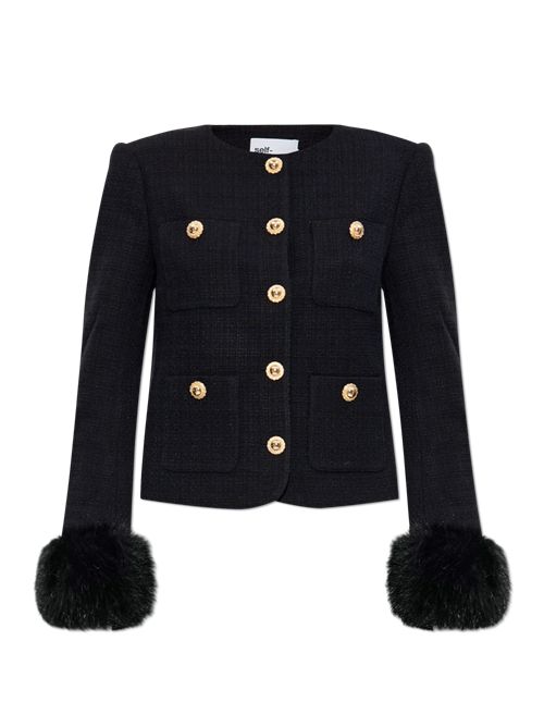 Self-Portrait BLACK Tweed jacket SELF-PORTRAIT | 088J-BBLACK