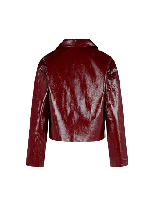 SELF PORTRAIT Giacca in pelle BURGUNDY SELF-PORTRAIT | 091J-BUBURGUNDY