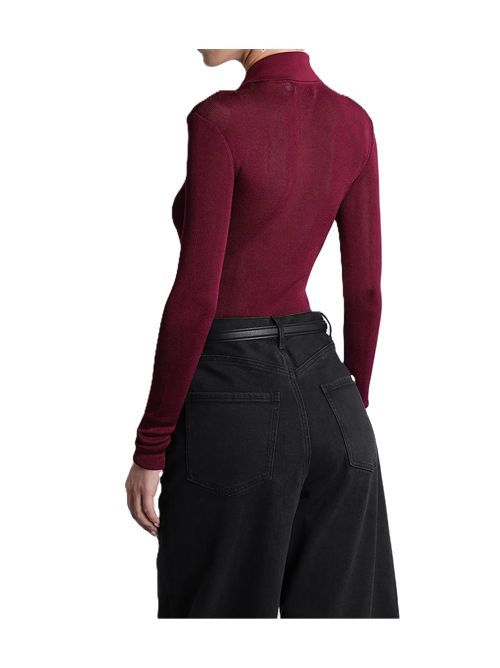 Self Portrait BODY IN VISCOSA bordeaux SELF-PORTRAIT | 113T-BUBURGUNDY