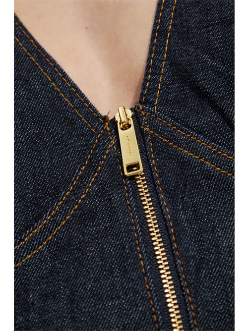 Self-Portrait Navy Midi Dress SELF-PORTRAIT | 801M-BLBLUE