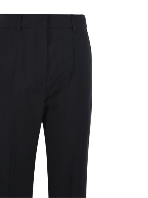 Pantalone Hangar  flare in lana stretch SportMax Nero SportMax | 2522136011600013245