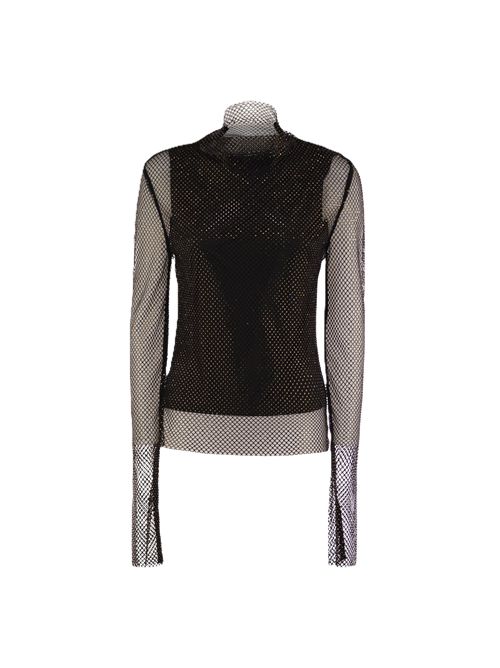 Sportmax GERARDA - Mesh T-shirt  rhinestones strass SportMax | 2522946061600003140