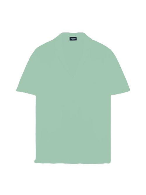 Camicia Bowling in Cotone Drumohr | D0GF111N00001422