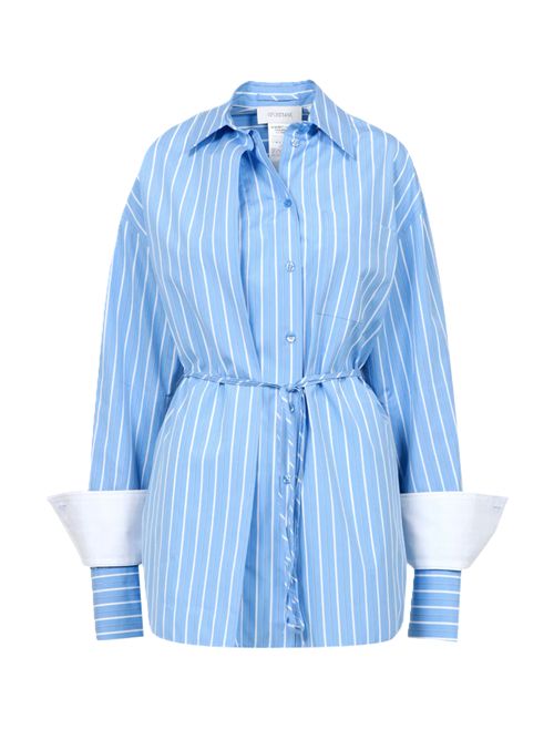 Sportmax Camicia Firma Celeste e Bianco SportMax | 2512191051650022