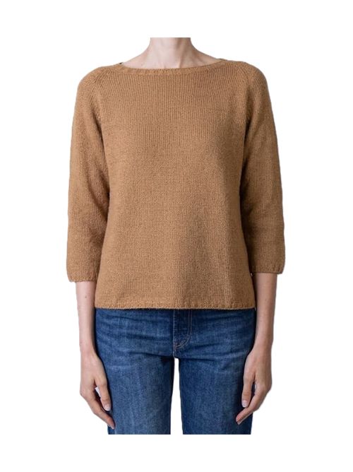 Maglia roundneck Ma'ry'ya | YTK021D3CAMEL