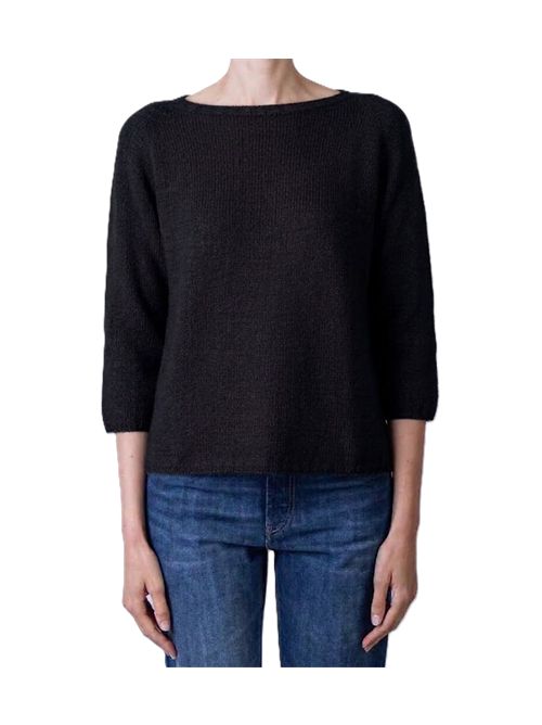 Maglia roundneck Ma'ry'ya | YTK021D6BLACK