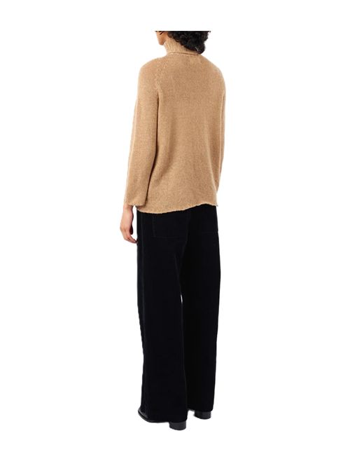 Turtle Neck camel-cash Ma'ry'ya | YTK023D3CAMEL