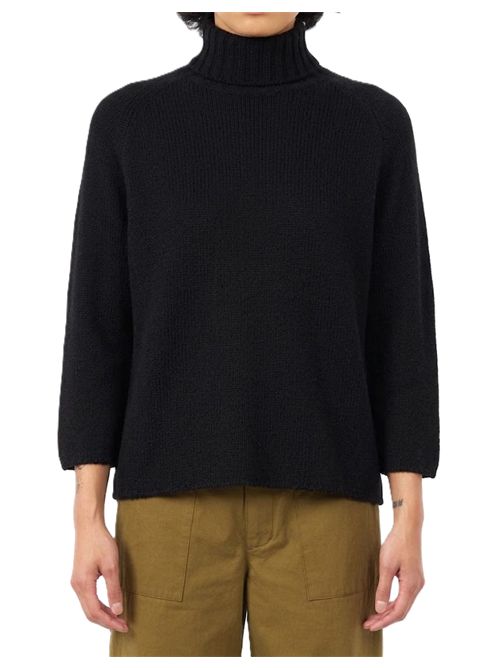Turtle Neck camel-cash Ma'ry'ya | YTK023D6BLACK
