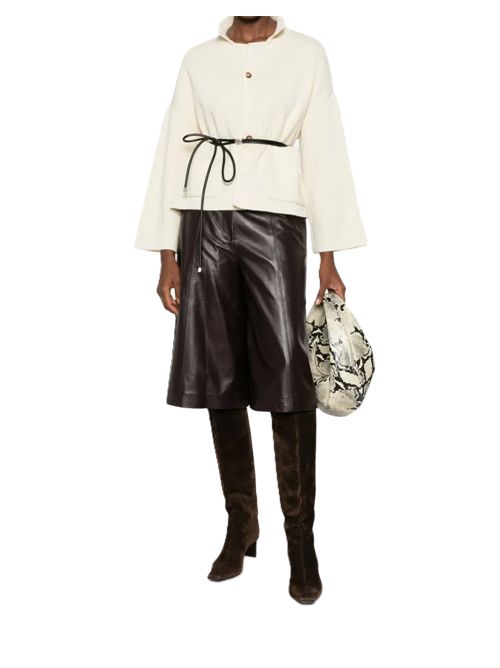 Giacca Cardigan a maniche ampie con bottoni Ma'ry'ya | YTK065E1WHITE