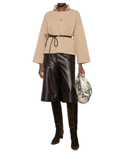 Giacca Cardigan a maniche ampie con bottoni Ma'ry'ya | YTK065E2BEIGE