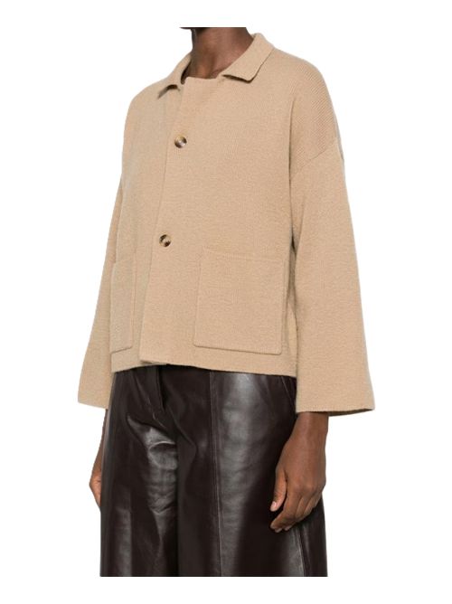 Giacca Cardigan a maniche ampie con bottoni Ma'ry'ya | YTK065E2BEIGE