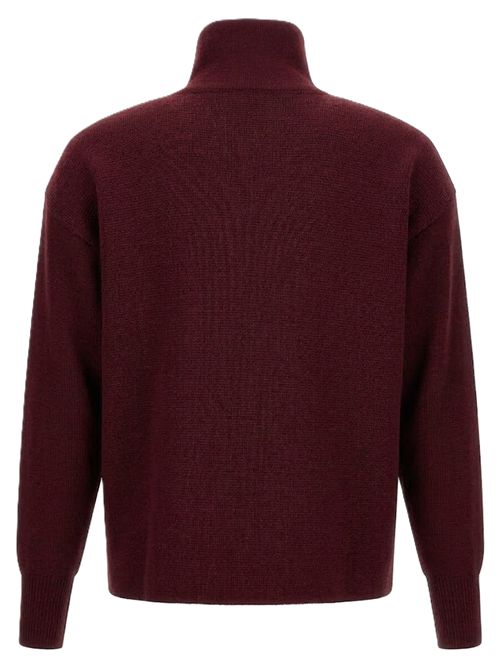 Half-Zip High Neck Ma'ry'ya | YTK077E5BORDEAUX