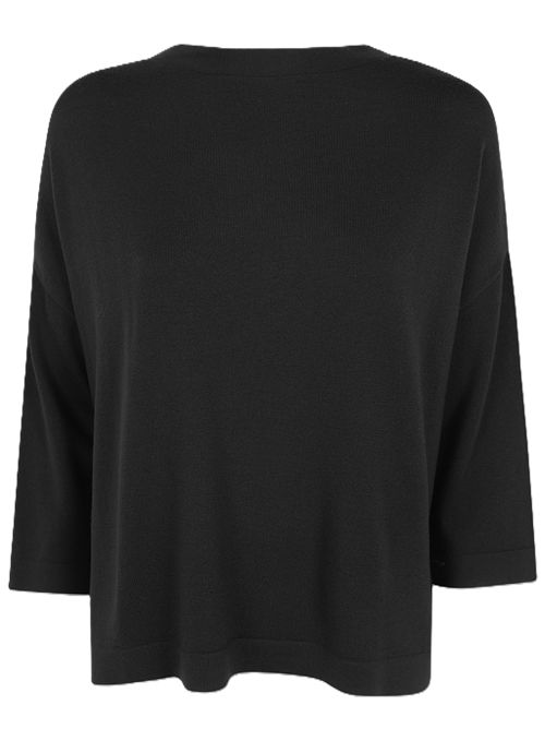 Maglione Merino Boat Neck Ma'ry'ya | YTK123F12BLACK