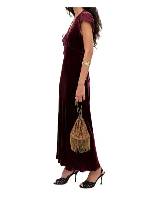 Amari dress bordeaux Rixo | 010.05102.426.07666BORDEAUX