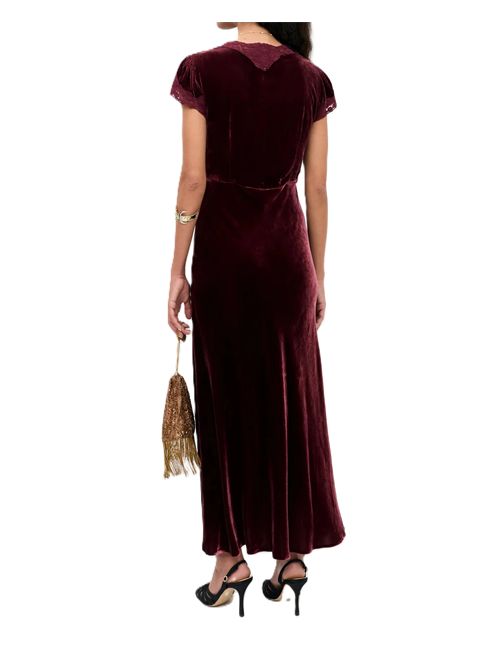 Amari dress bordeaux Rixo | 010.05102.426.07666BORDEAUX