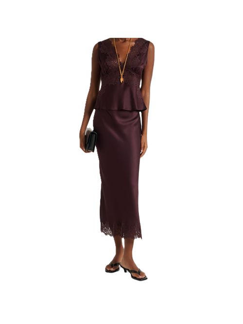 Matilde skirt wine Rixo | 020.06087.426.08888WINE