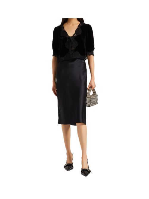 Ursula top black Rixo | 030.05028.424.06001BLACK