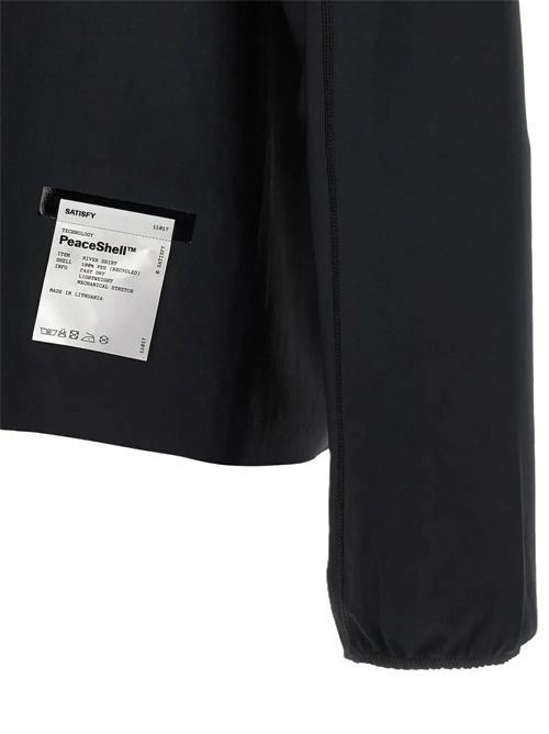 Ambientwarp river shirt SATISFY | 11143-00000BLACK