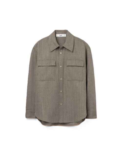 Pocket Overshirt Séfr | MFW26OVERSBEIGE