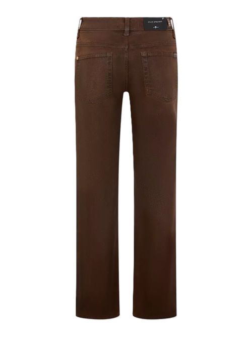 7 For All Mankind Calie Straight jeans marrone Seven | 7UC90H42U73TB