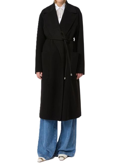 spxannata Cappotto lungo dalla linea oversize SportMax | 2622016011600013NERO