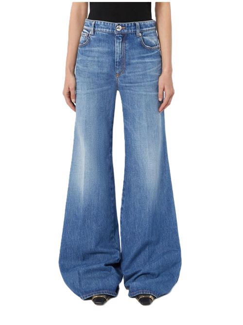 spdmeandro Denim flare - blu notte SportMax | 2622186065600005