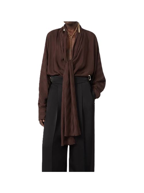 spxcorsaro Camicia over a kimono - cioccolato SportMax | 2622196031600003MARRONE
