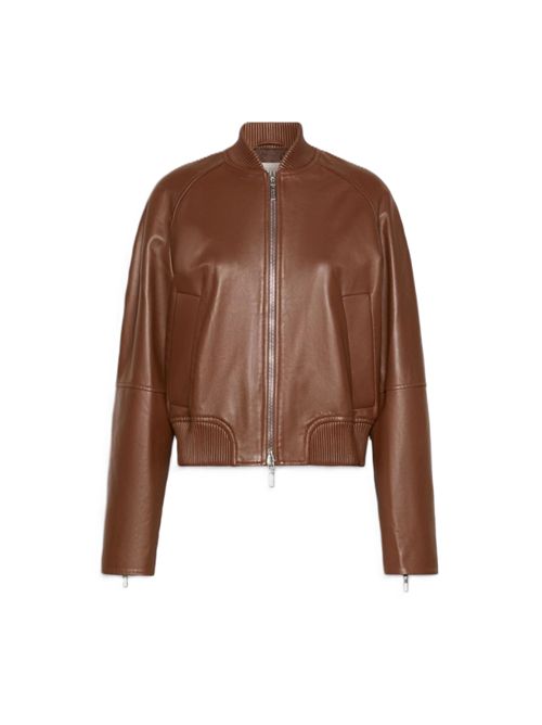 Bomber in nappa - marrone cognac SportMax | 2622446011600001COGNAC