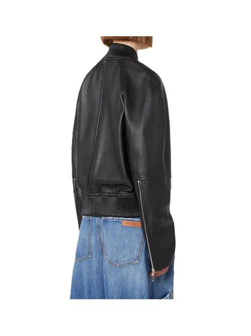 spxamour Bomber in nappa - nero SportMax | 2622446011600002NERO
