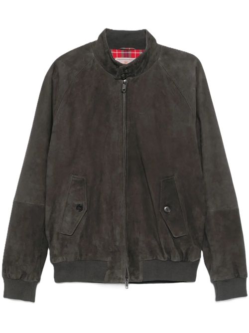 BaracutaG9 Harrington panelled suede jacket Baracuta | BRCPS0939UT26231581