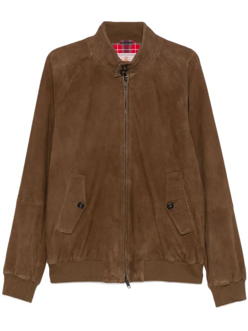 BaracutaG9 Harrington panelled suede jacket Baracuta | BRCPS0939UT2623699