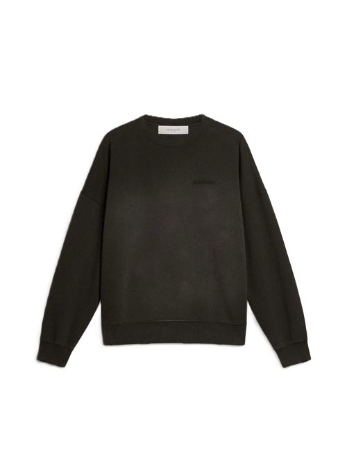 Bleached washed black