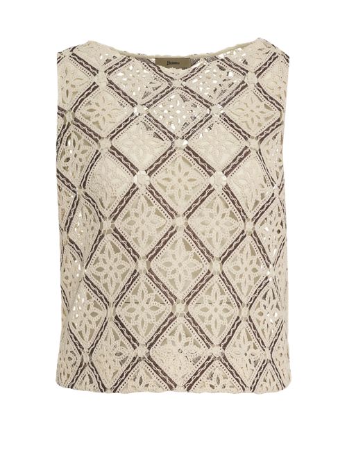HernoTop in maglia crochet HERNO | BL000054D132951100