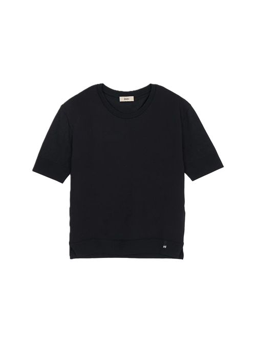 HERNO Maglia in doppio tessuto nero HERNO | JG000302D520569300