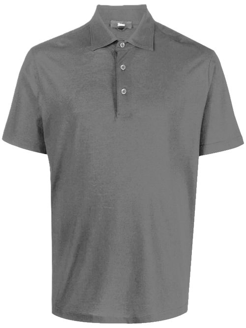 Herno Polo Shirt grigio chiaro HERNO | JPL00115U520059406