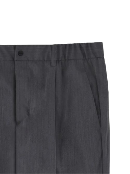 HernoHerno pantaloni con pieghe e passanti per cintura HERNO | PT000183U334849487